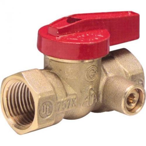 Gas ball valve with side tap 1/2&#034; ips v2038 premier ball valves v2038 for sale