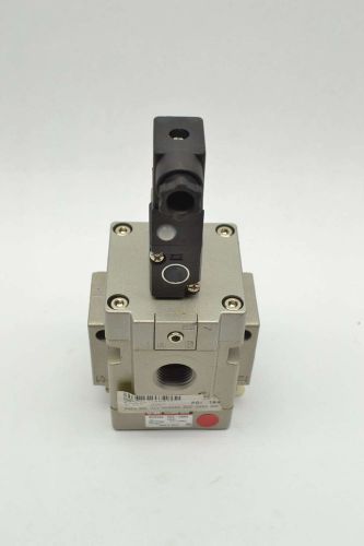 Smc nvg342-5dz-04na pilot operated air 24v-dc 1/2 in npt solenoid valve b427436 for sale