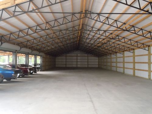 5 30&#039; Steel Trusses For Pole Barn Garages Shed Farm Workshop So Easy To Install