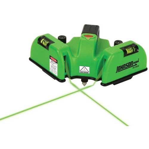 Johnson level 40-6622 heavy duty flooring laser with greenbrite technology for sale