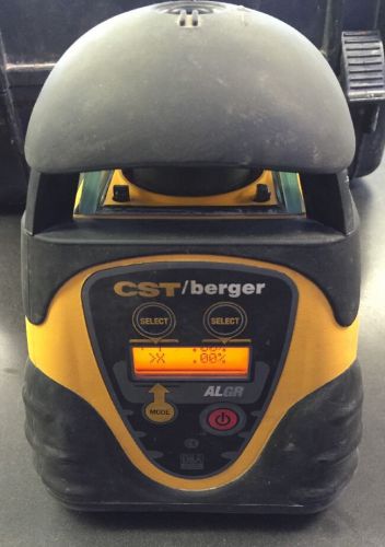 CST/berger ALGR Self Leveling Rotary Laser Level. Laser Only!!