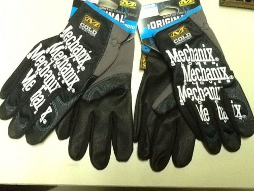 2 NEW PAIR MECHANIC GLOVES MED TO LARGE SIZE WORK GLOVES COLD WEATHER GLOVES