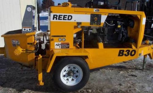 Reed B30 Trailer Concrete Pump