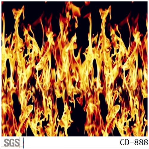 Hydrographics   Flame Pattern 20ft Water Transfer Printing Film