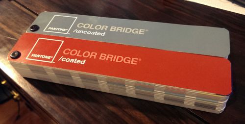 Pantone PMS Color Bridge Coated &amp; Uncoated Formula Guide Set