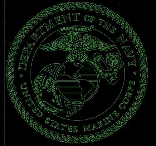 Marines Navy Semper Fi DXF file for CNC laser, plasma cutter,or router