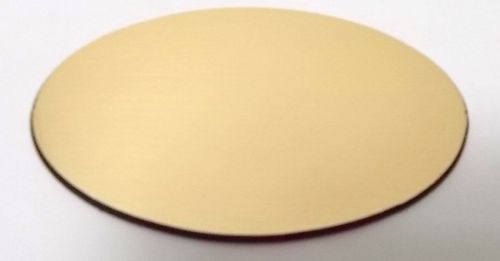 100 BLANK OVAL BEVELED GOLD 1 3/4 X 2 3/4 NAME BADGES TAGS &amp; PIN FASTENERS