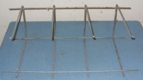 Counter Wire Display Rack  with 4 Long Display Hooks