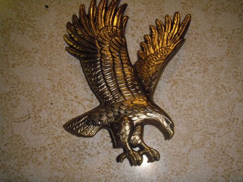 Trophy/Plaque Figure:  Large Eagle, Cast Metal
