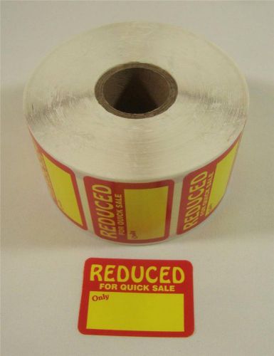 1000 Self-Adhesive Reduced For Quick Sale Only Labels 1.25&#034; x 1.75&#034; Supplies