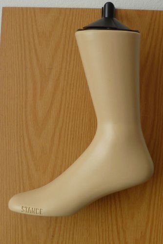 Mannequin foot sock hanging displays box of 3 for sale
