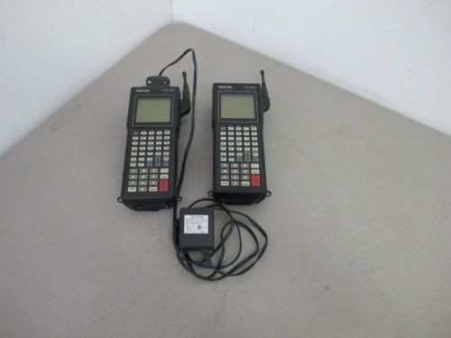 *LOT OF 2* TELXON PTC-860DS 1152 299115 BAR CODE SCANNERS WITH (1) AC ADAPTOR