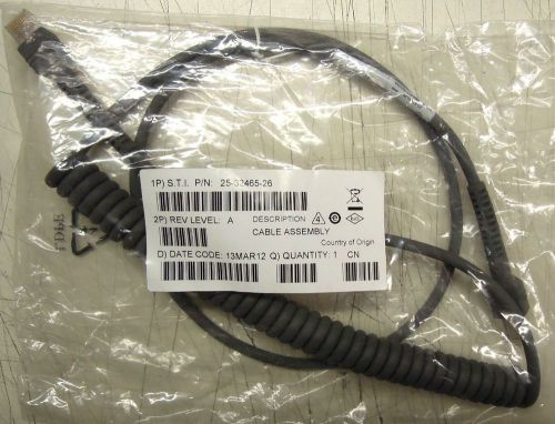 Lot of 3 Brand New Motorola 25-32465-26 Cable Assemblies RS232 TXD 2 PSC
