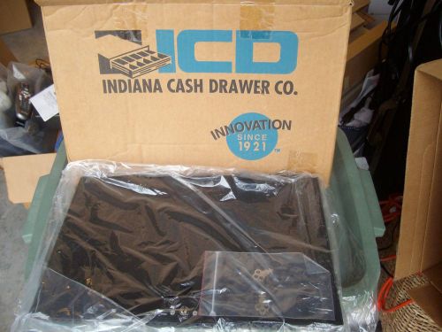 Indiana cash drawer insert with cover lid &amp; lock  (new) for sale