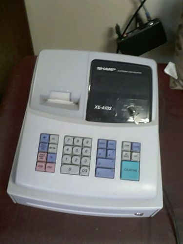 Cash register / Sharp XE-A102 electronic