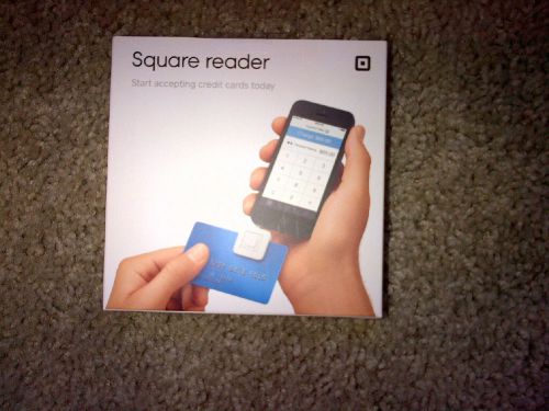 Brand new NIB Square Reader retail $9.99