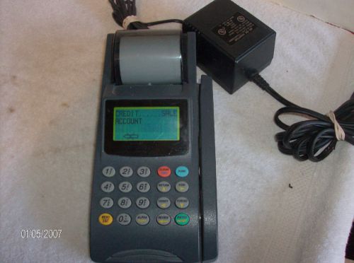 lipman nurit 3020 credit card machine with power supply