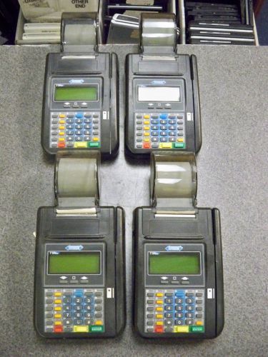 Lot (4) Hypercom T7Plus-PIN Credit Card Reader Machine POS Terminal 4s