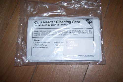 10 Kleen R&#039;Card Card Reader Cleaning Card