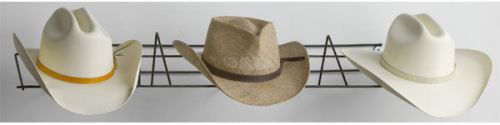 Rackems Cowboy Hat Rack – Holds 3 Cowboy Hats or 5 Baseball Caps