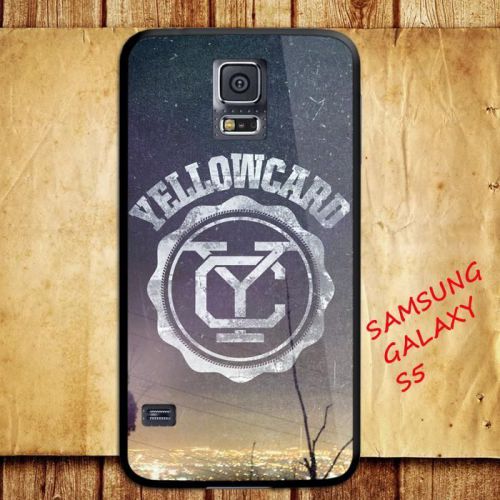 iPhone and Samsung Galaxy - Yellow Card Cy Logo on The Sky - Case