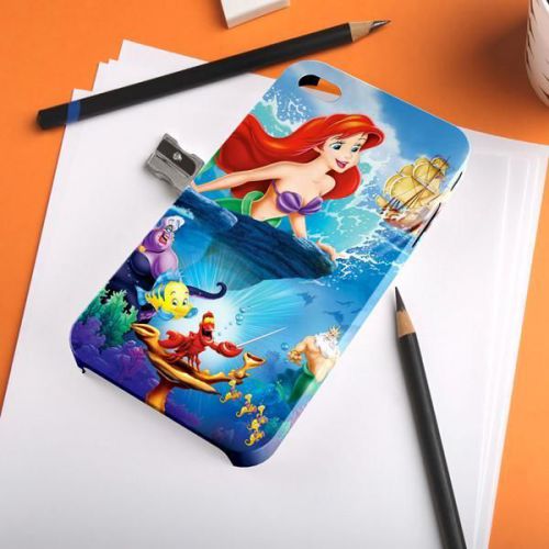 The Little Mermaid Arile And Friend Disney Face iPhone A108 Samsung Galaxy Case