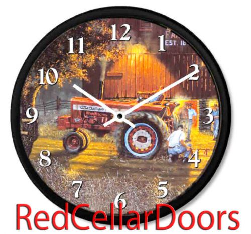 New INTERNATIONAL FARMALL Tractor Wall Clock DAVE BARNHOUSE Farm The Rematch