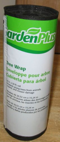 6 rolls GARDEN PLUS fiber TREE WRAP bark protection 8&#034;in x 50&#039; fruit nut trees