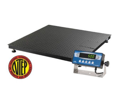Floor scales - NTEP approved - 10,000lb. cap.