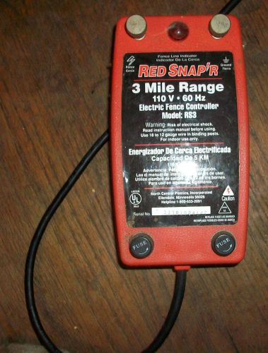 red snap&#039;r electric fence controller