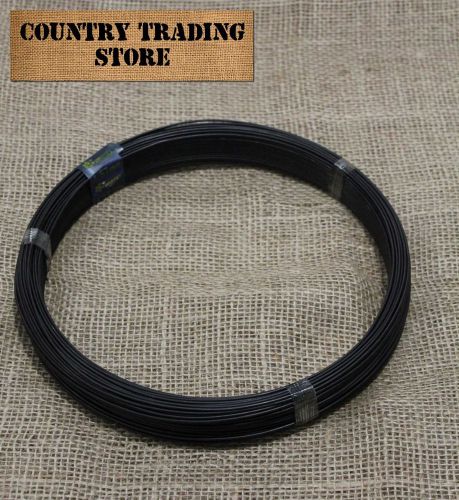 Black Annealed Tie Wire 1.57 x 60m Fencing 51015 Whites Wires