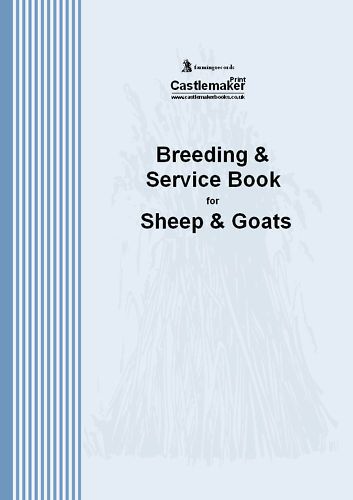Pack of 10 Breeding Record Books for sheep and Goats - Castlemaker B036
