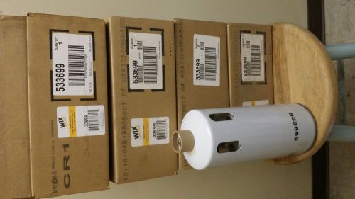 lot of 4 wix fuel/water separators with drain # 33699 free shipping in cont. US