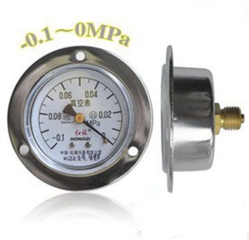 1 x vacuum gauge air pressure gauge universal m14*1.5 60mm dia -0.1-0mpa for sale