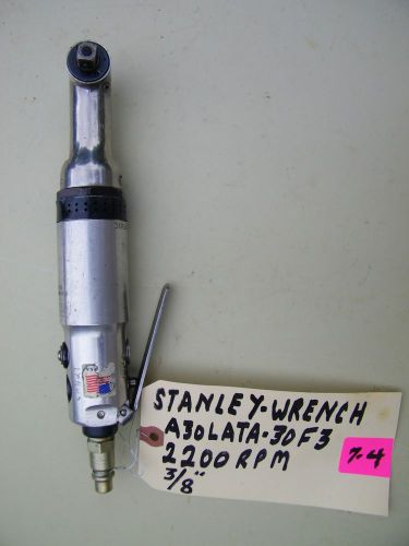 STANLEY -PNEUMATIC NUTRUNNER- A30LATA-30-F3, 2200 RPM, 3/8&#034;,