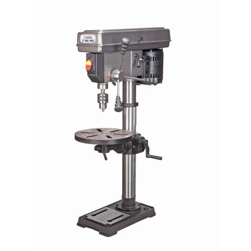 New central machinery 13 in bench mount drill press 16 speed rotate 360 tilt 45 for sale