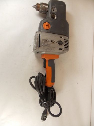 Ridgid r7130 1/2&#034; corded right angle drill (visible wear) for sale