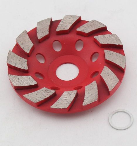 4&#034; Diamond Grinding Cup Wheel Disc (Arbor 3/4&#034; - 5/8&#034;) Grinder Concrete Brick