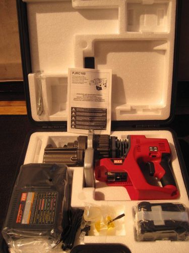 Max rebar pjrc160 cordless re-bar cutter never used worldwide shiiping for sale
