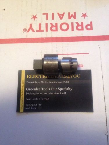 (1) Greenlee 3/4&#034; diameter 730 Radio Chassis Punch Die Knockout .75&#034; 19mm #3966