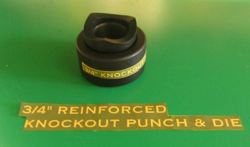 Greenlee style knockout 3/4  punch and die ,l@@k , brand new , free shipping for sale