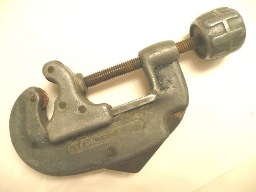 Ridgid no. 20 pipe &amp; tubing cutter 5/8&#034; to 2 1/8 &#034; od  vintage  free shipping for sale