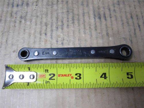 SNAP ON TOOLS GR810A US MADE RATCHETING BOX WRENCH 1/4&#034; x 5/16&#034; MECHANIC