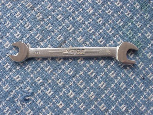 Dowidat 620 9mm/11mm Open End Metric Wrench ChromeVanadium Germany bmw benz