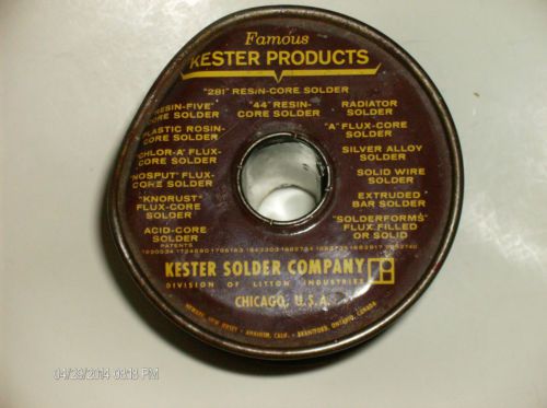 kester &#034;44&#034; solder ,3lbs.13.5 oz. On 5 lb. spool,60/40 alloy,core 58,dia.040, US $55.00 – Picture 7
