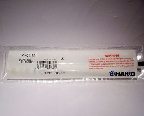 New-hakko t7/t15-sd3 soldering tip for fm-202/fp-102 for sale