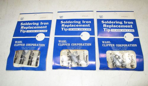 3 New Isotip  #7245 Soldering Iron Tips - Iso-Tip
