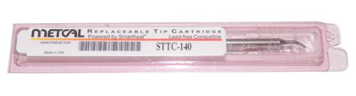 NEW Metcal STTC-140 Soldering Tip Cartridge Sharp Bent 0.4mm Conical / QTY
