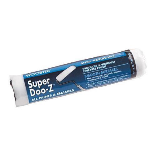 Wooster brush r206-9 super doo-z woven fabric roller cover-9x3/16 roller cover for sale