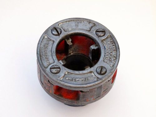 Rigid 11-R 11R Manual Pipe Die 1” One Inch Pipe Threader FREE SHIPPING